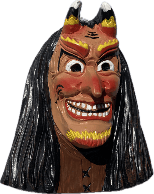 Feuerige Männer Mäskle der Hottscheck Narrenzunft