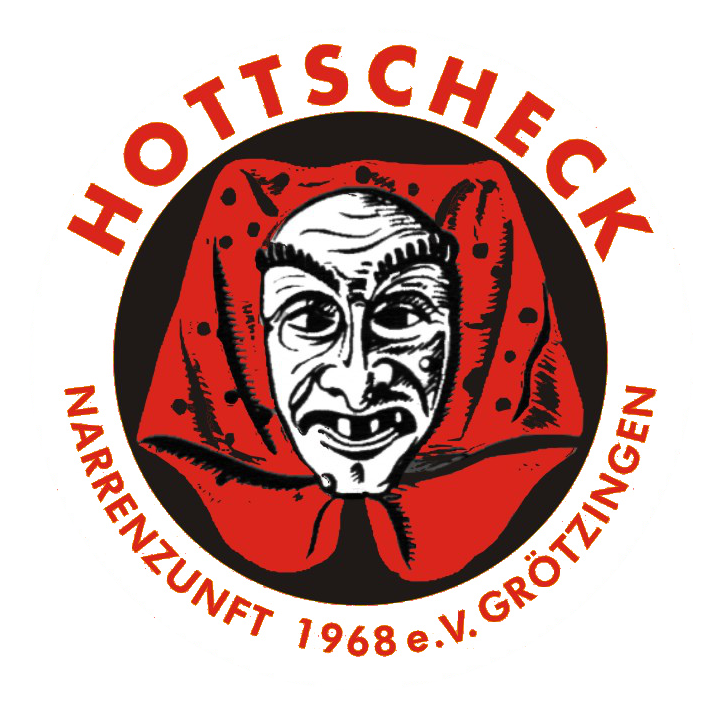 Offizielles Logo der Hottscheck Narrenzunft Grötzingen