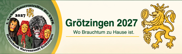 2. Verbandsnarrentreffen der VBPK in Grötzingen